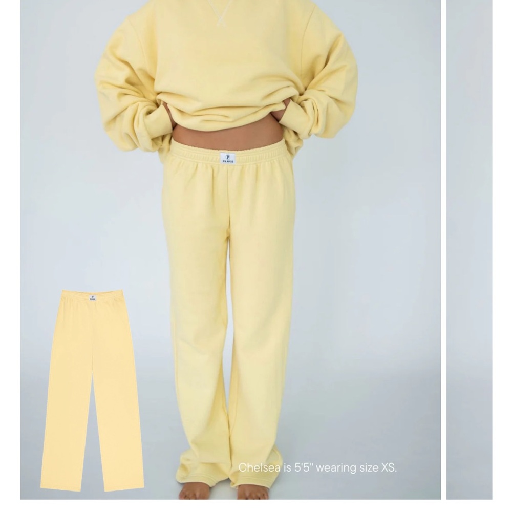 PARKE Peel boxer sweatpants